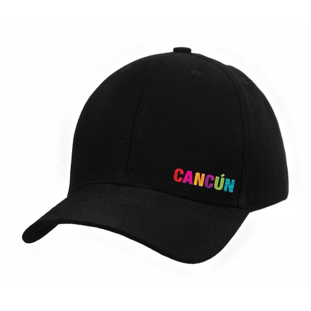 Boné Com Regulagem Aba Curva Estampado Top