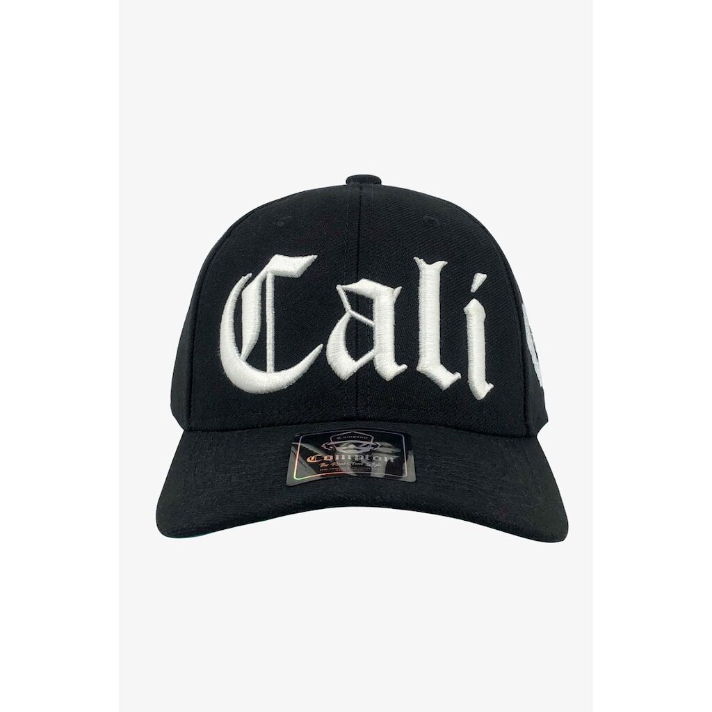 Boné Compton Aba Curva Snapback Cali Preto
