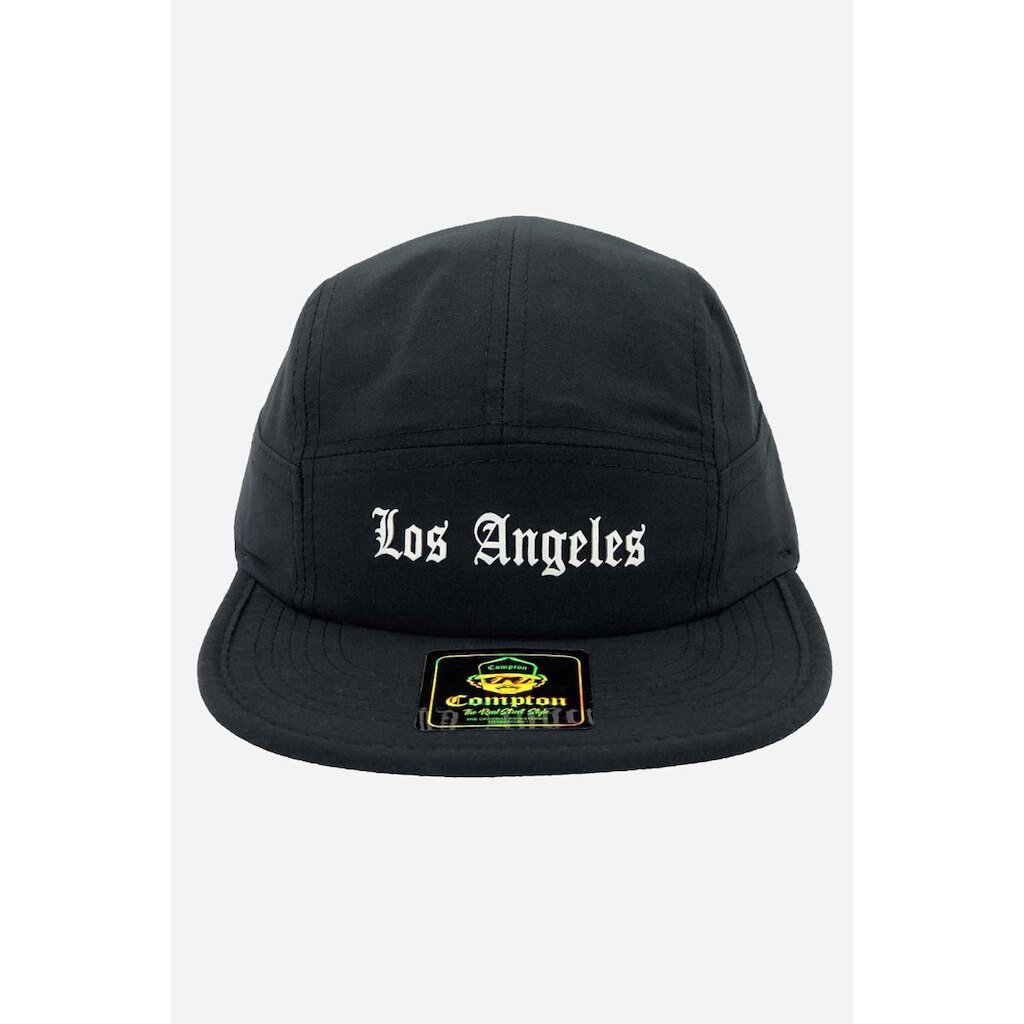 Boné Compton Five Panel Strapback Los Angeles Preto