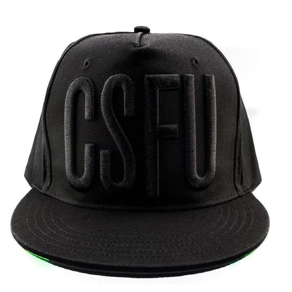 Boné Creature Snapback CSFU Logo Masculino - Preto | Netshoes