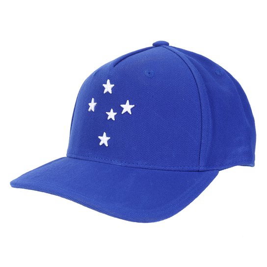 Boné Cruzeiro Adidas Aba Curva - Azul Menor preço em Boné Cruzeiro Adidas Aba Curva - Azul