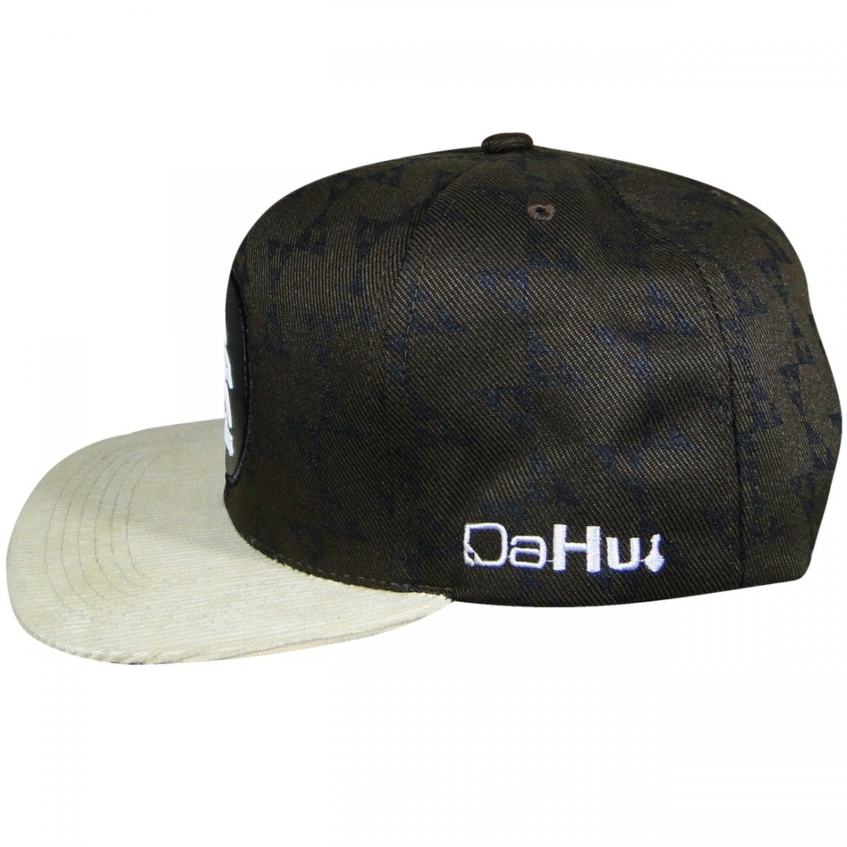 Boné Da Hui Dh015 - Marrom+Bege | Netshoes