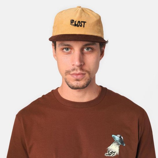 Boné Dad Cap Lost Veludo