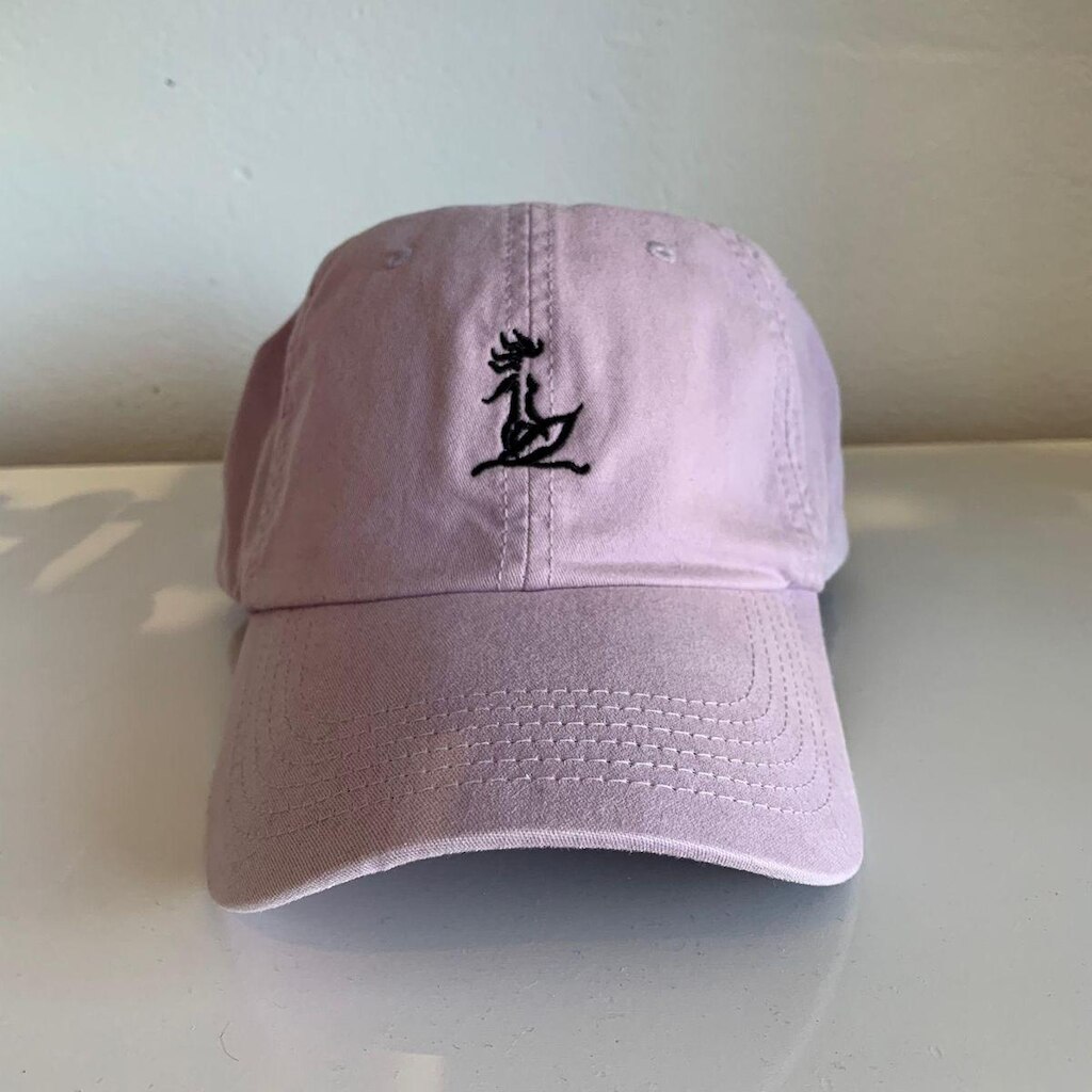 Boné Dad Hat Seis Gomos Bordado - Lavanda