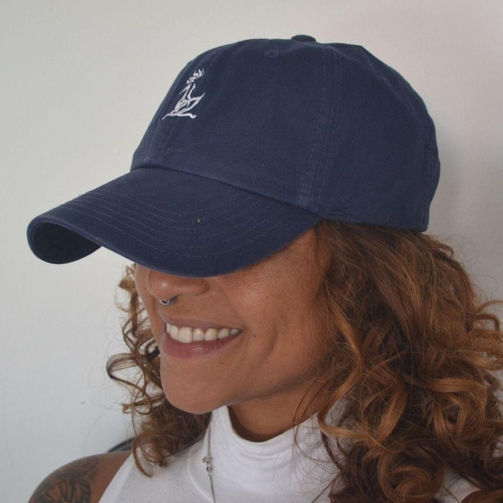 Boné Dad Hat Seis Gomos Bordado - Marinho