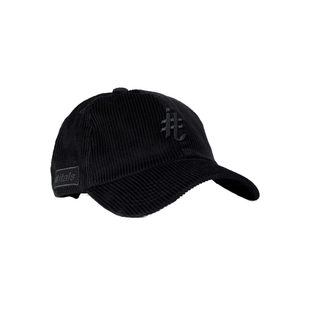 Boné Dad Hat Veludo Brasão Preto