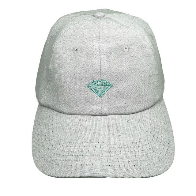 Boné Diamond Aba Curva Micro Brilliant Dad Hat