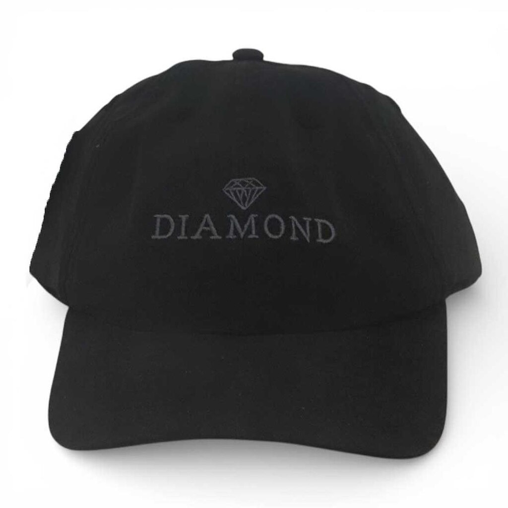 Boné Diamond Dad Hat Classic - Preto