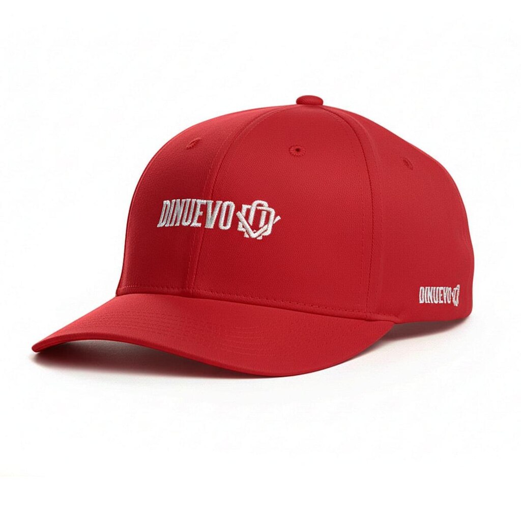 Boné DiNuevo Logo Central Marrom Caramelo Bordado