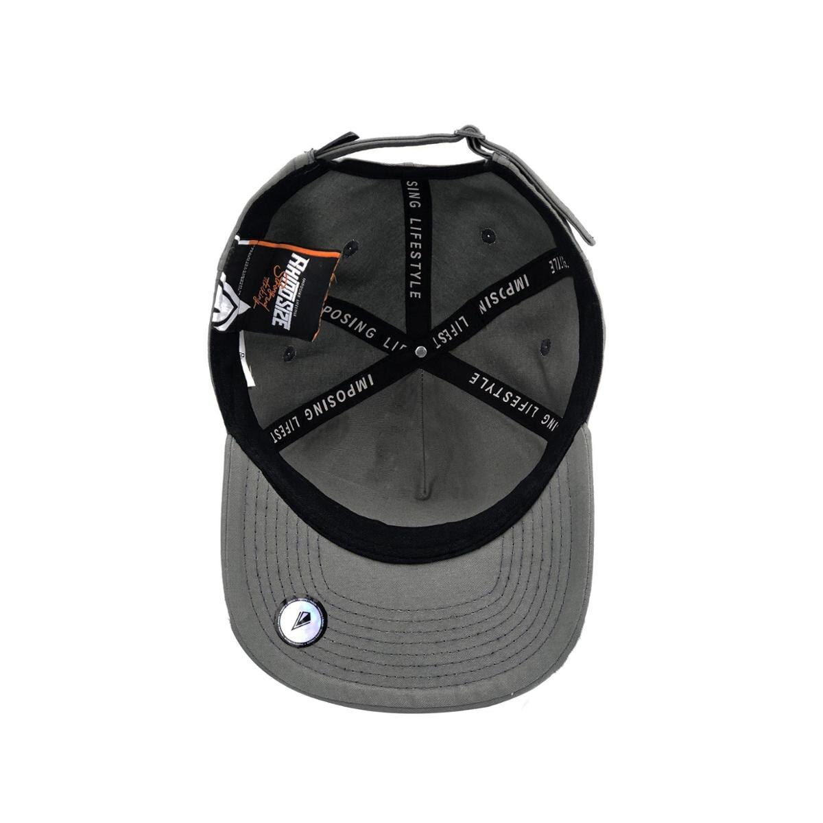 Bone E-stars Baseball Aba Curva - Chumbo | Netshoes