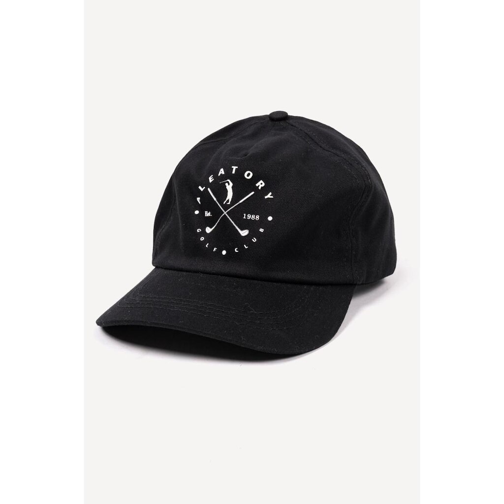 Boné Estampado Aleatory Golf Cross Preto