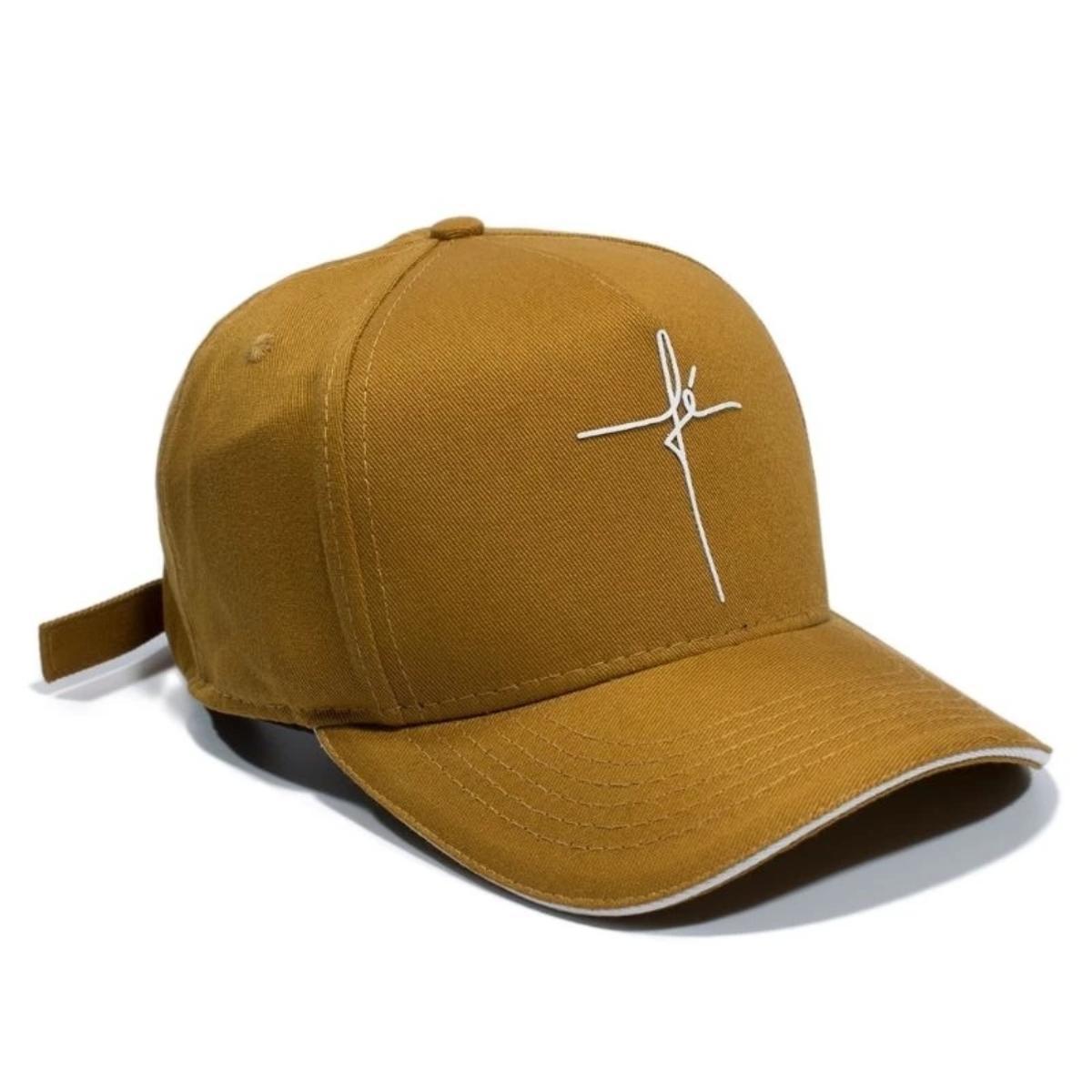 Boné Faith Hype Original Aba Curva Fita Fitão Strapback Premium