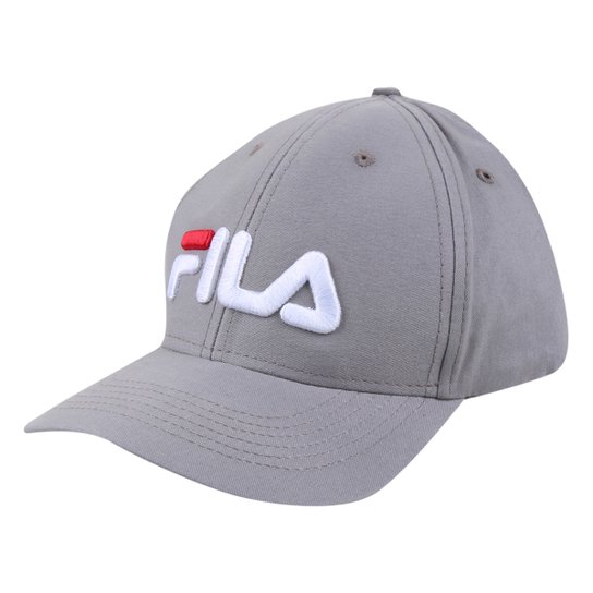 Boné Fila Aba Curva Biella Italia Strapback - Cinza é ruim? Boné Fila Aba Curva Biella Italia Strapback - Cinza é boa?