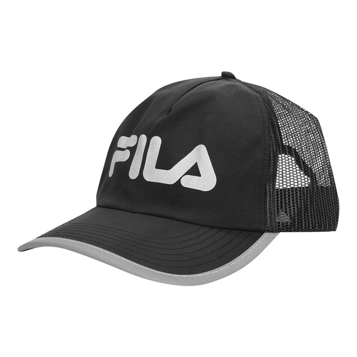 Boné Fila Aba Curva Strapback Trucker Performance Menor preço em Boné Fila Aba Curva Strapback Trucker Performance