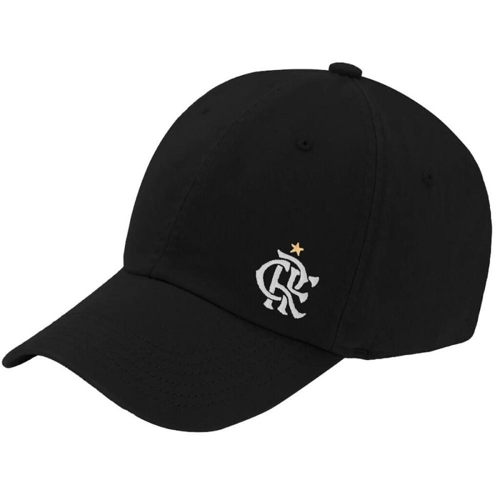 Boné Flamengo Aba Curva SuperCap Blood - Preto