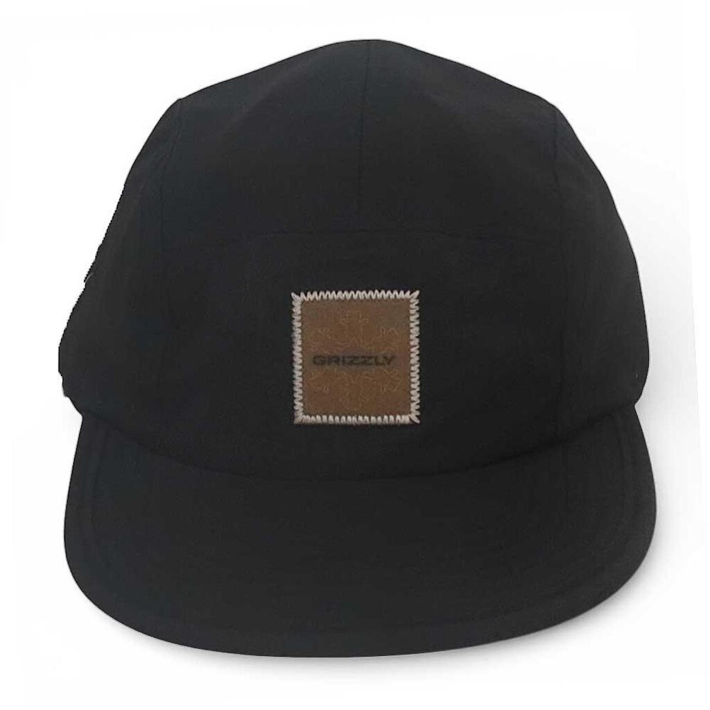 Boné Grizzly Five Panel Outdoor Division Camper - Preto