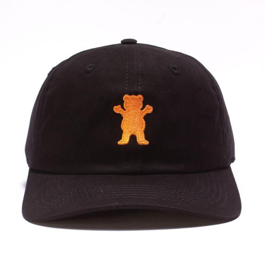 Boné Grizzly Og Bear Dad Hat V24GRB05 Black - Preto Menor preço em Boné Grizzly Og Bear Dad Hat V24GRB05 Black - Preto