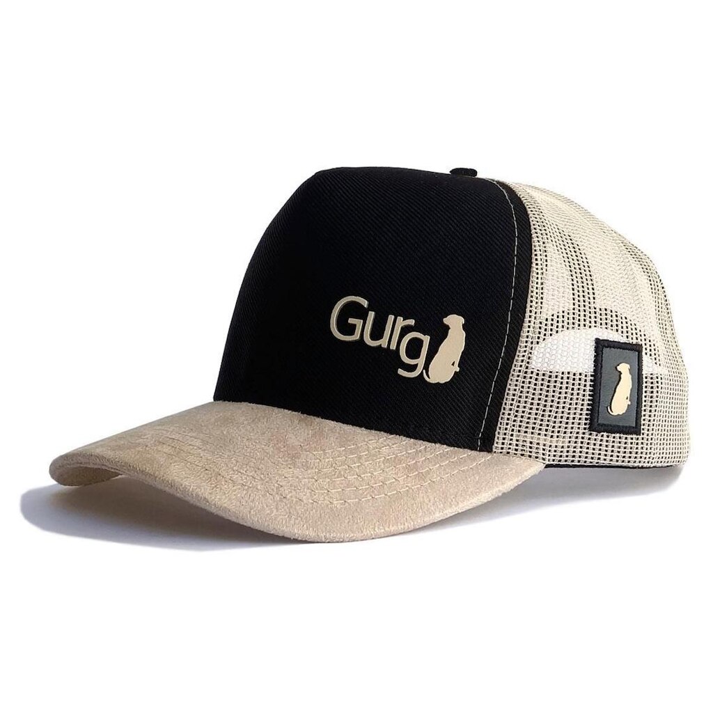 Boné Gurg Trucker Americano Snapback Aba Curva Masculino