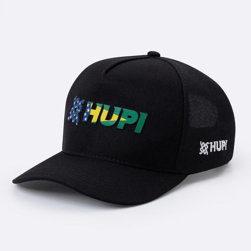 Boné HUPI Brasil Preto