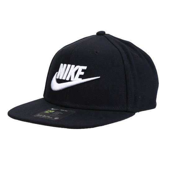 Boné Infantil Nike Y Pro Futura 4 Snapback Aba Reta - Preto+Off White é ruim? Boné Infantil Nike Y Pro Futura 4 Snapback Aba Reta - Preto+Off White é boa?