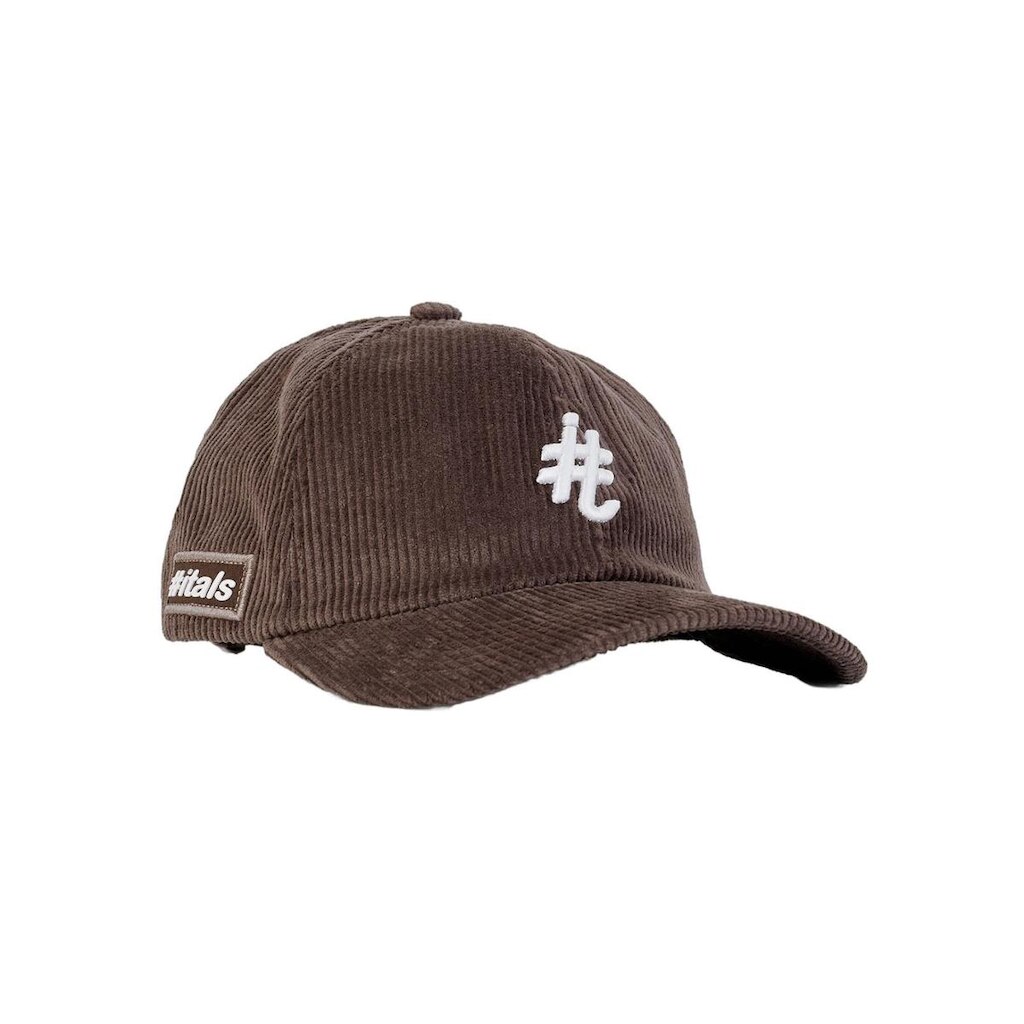 Boné Itals Dad Hat Veludo Brasão Branco