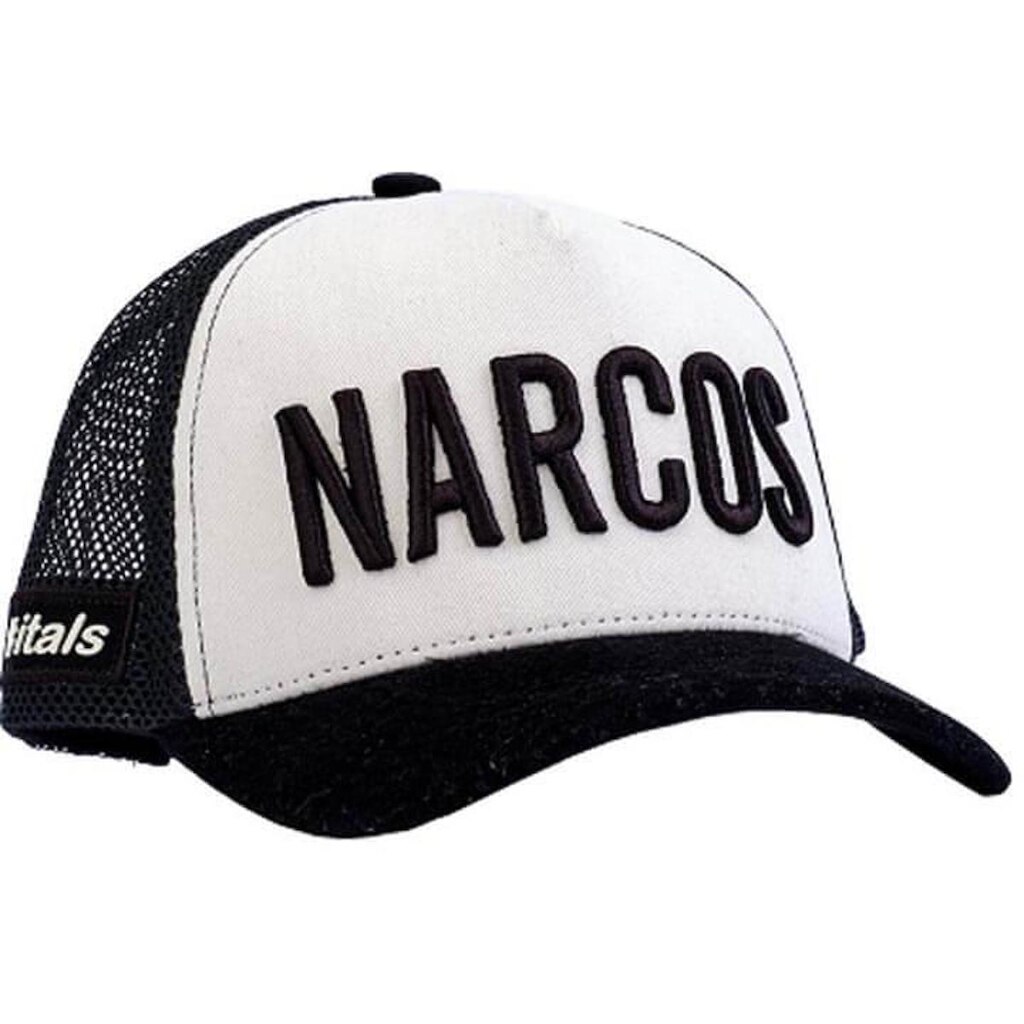 Boné itals Narcos BW - bege