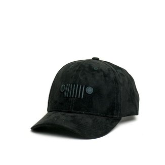 Boné JEEP Dad Hat Grade Bordado - Preto