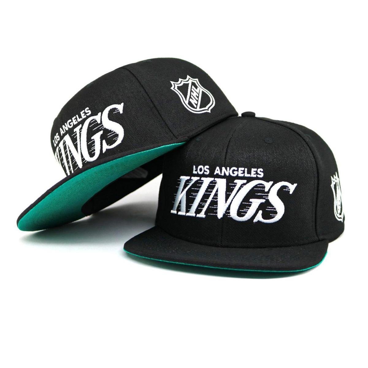 Boné Joker Snapback aba reta Los Angeles Kings JOK-043 - Preto | Netshoes