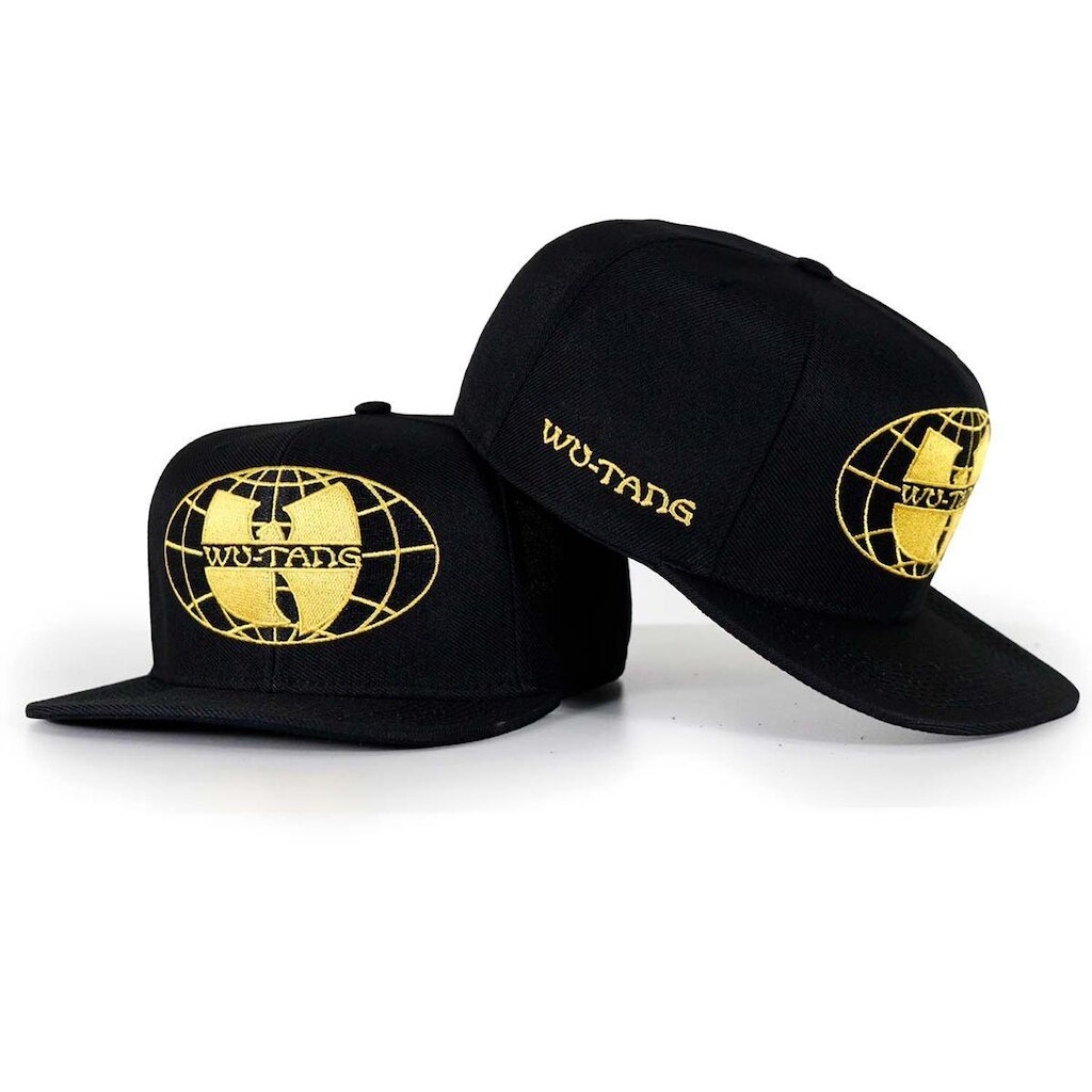 Boné Joker Snapback aba reta WTG Hip Hop World Preto JOK-232
