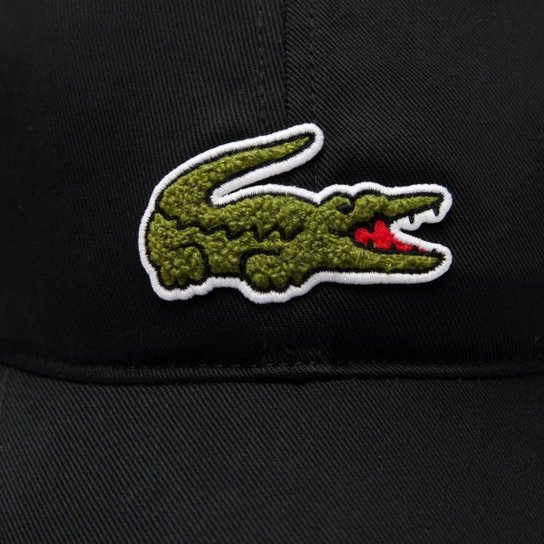 Boné Lacoste de Sarja Insígnia de Crocodilo