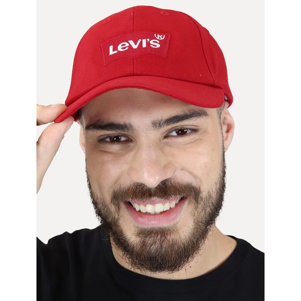 Boné Levis Big Logo Batwing Vermelho