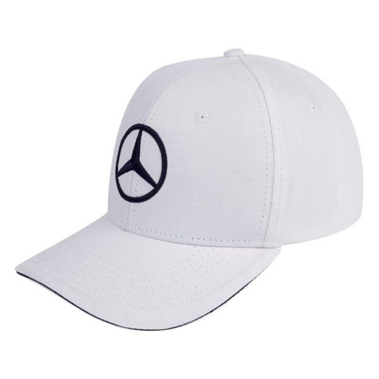 Boné Light Star Unissex Mercedes-Benz - Branco Menor preço em Boné Light Star Unissex Mercedes-Benz - Branco