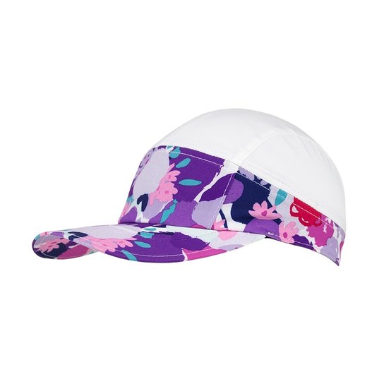 Boné Lightweight Corrida Feminino - Branco+Lilás