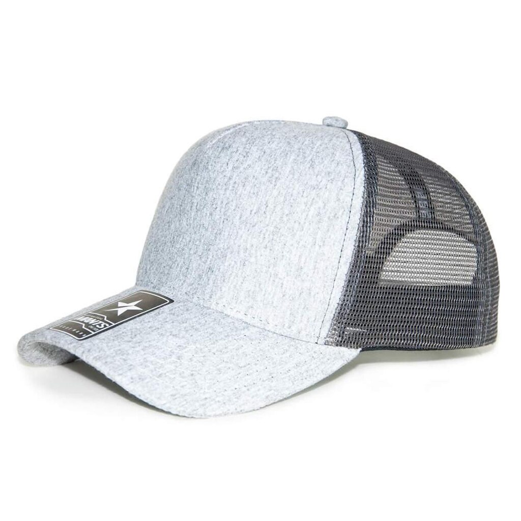 Boné Liso Americano Aba Curva Trucker Tela Mants Clothing Unisex Com Regulagem