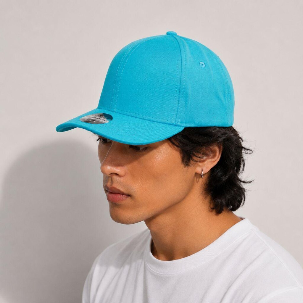 Boné Liso Básico Resina 6 Gomos Aba Curva Snapback Regulável Chapéu