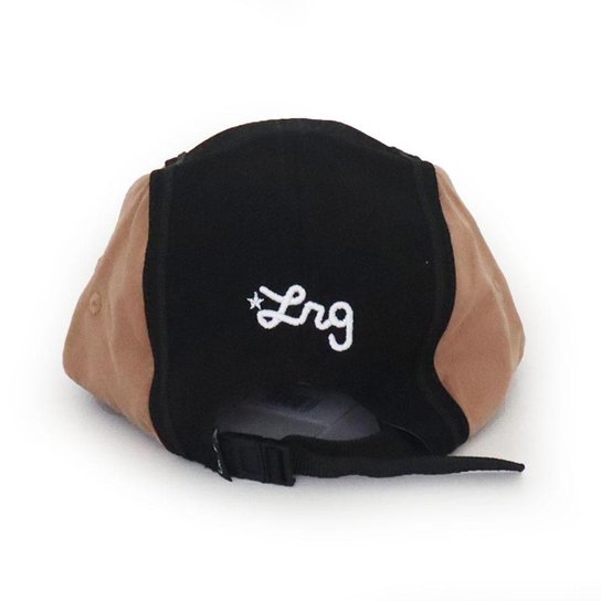 Boné LRG Five Panel Coastal - Preto/Caqui