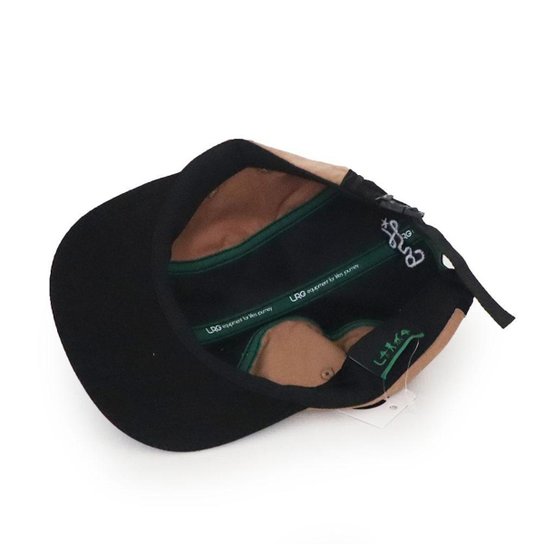 Boné LRG Five Panel Coastal - Preto/Caqui