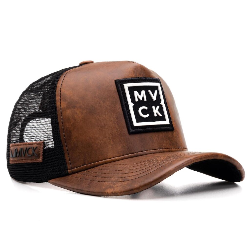 Boné Madrid Trucker Couro MVCK