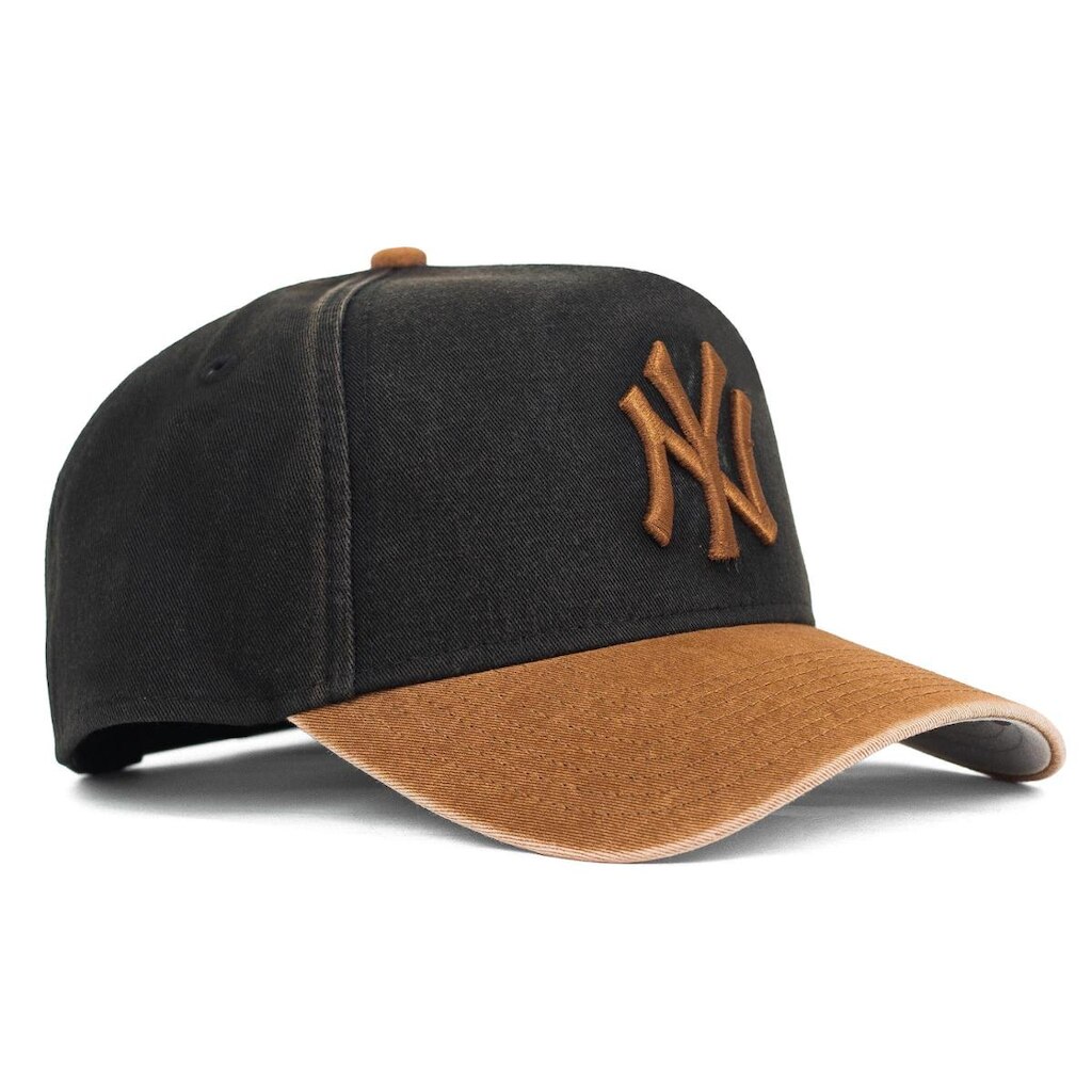 Boné Masculino New Era 9FORTY A-Frame MLB Snapback Aba Curva Original Vários Times