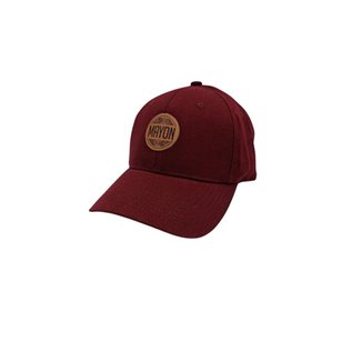 Boné Mayon Milão Dad Hat Cor Vinho em Sarja