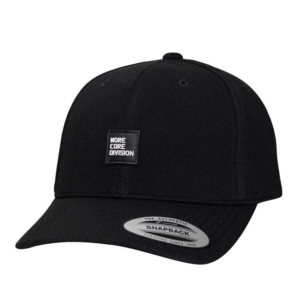 Boné MCD Aba Curva Flexfit Fechado Preto
