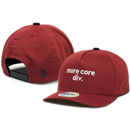 Boné MCD Aba Curva Snap More Core - Vinho
