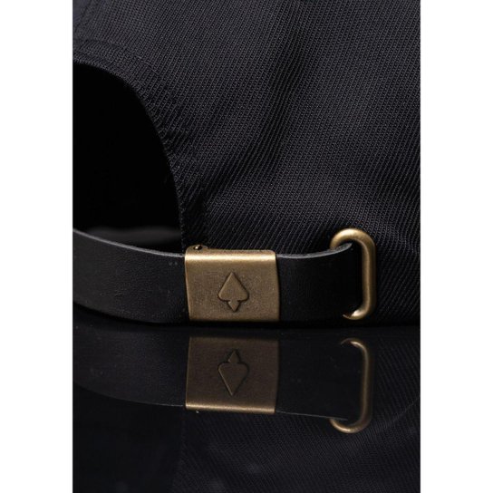 Boné MCD Aba Reta Strapback Flexfit Preto
