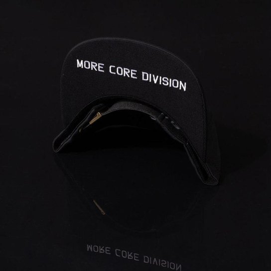 Boné MCD Aba Reta Strapback Flexfit Preto
