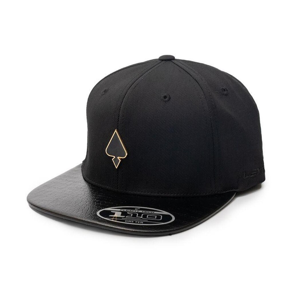 Boné MCD Golden Era Fitão Aba Reta Flexfit Preto