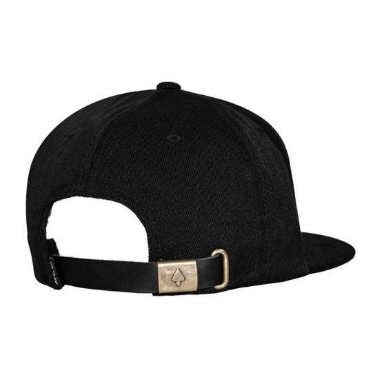 Boné MCD Strapback Gold Metal Preto