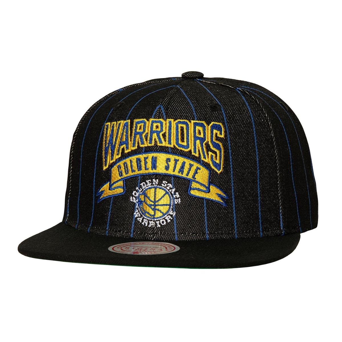 Boné Mitchell & Ness NBA Dem Stripes Golden State Warriors