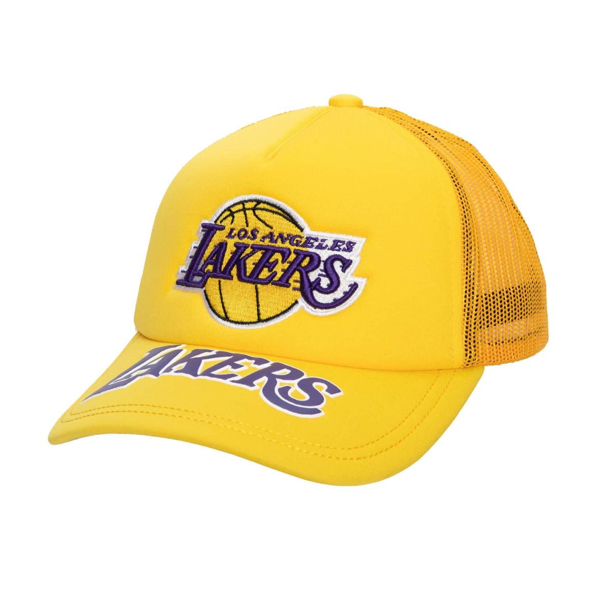 Boné Mitchell & Ness NBA Puff Magic Truck Los Angeles Lakers