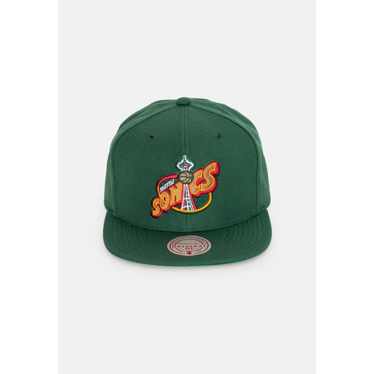 Boné Mitchell & Ness NBA Snapback Team Ground 2.0 HWC Seattle Supersonics Masculino