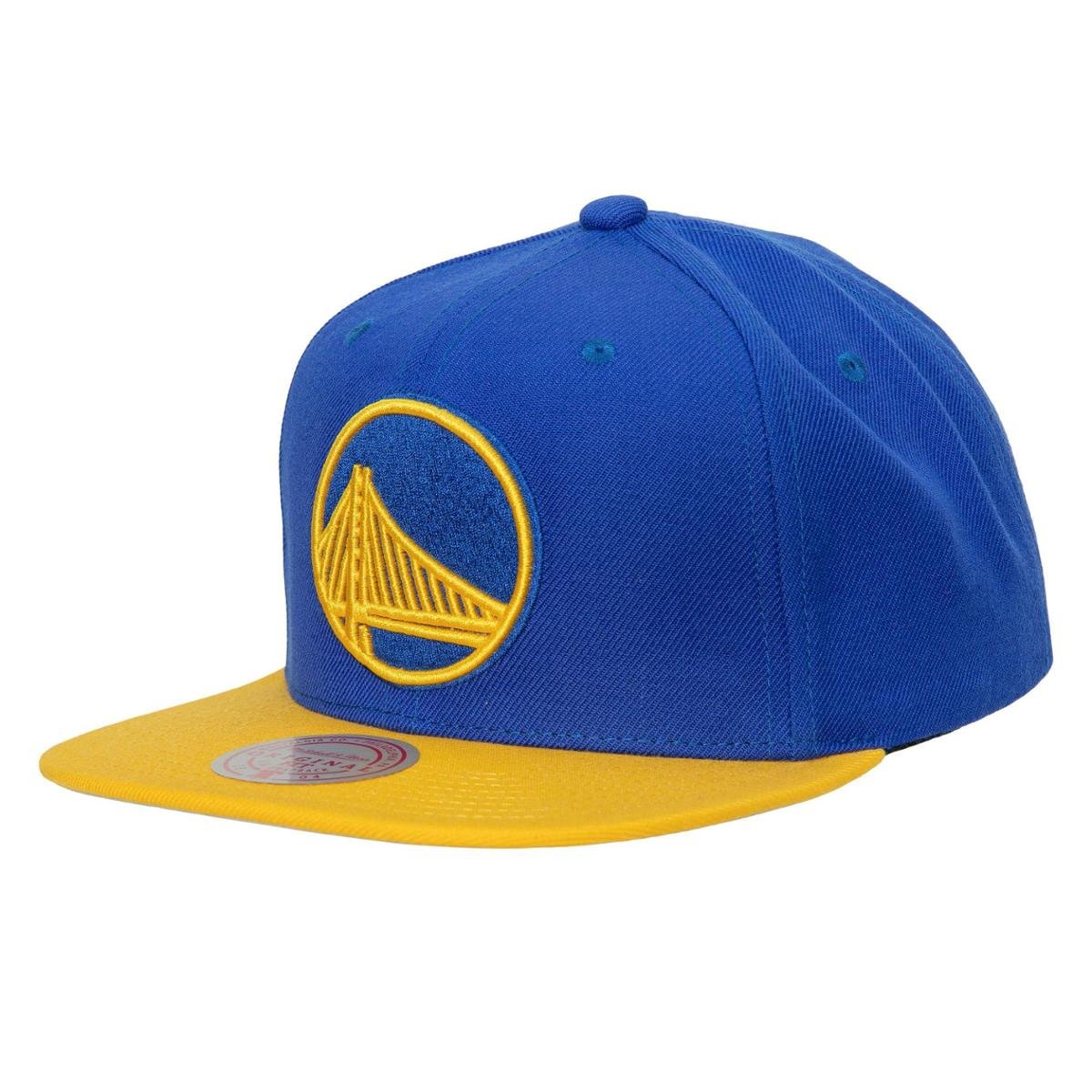 Boné Mitchell & Ness NBA Team 2 Tone 2.0 Snapback Warriors